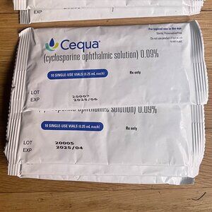 Cequa (6 pack of 10 vials)